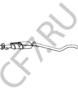 BM11028H Bm Catalysts BM CATALYSTS FILTR CZ№STEK STAІYCH DPF Z KATALIZATOREM OPEL ZAFIRA B 1.9 CDTI (Z19DT I Z19DTL SILNIK в городе Екатеринбург