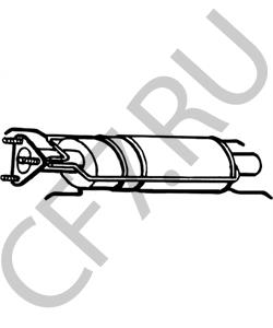 BM11038H Bm Catalysts Сажевый / частичный фильтр, система выхлопа ОГ в городе Екатеринбург