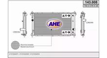 Ssang Yong Радиатор SSANGYONG Actyon (10-) (D20) АКПП OE
