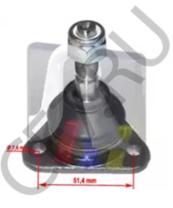 4K008 AIXAM Несущий / направляющий шарнир в городе Екатеринбург