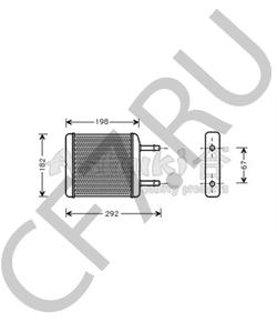 7150 MAGIRUS-DEUTZ Теплообменник, отопление салона в городе Екатеринбург