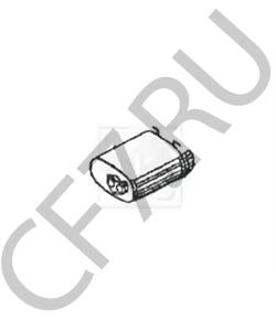 2443005030 Ssang Yong Глушитель 3ая часть (3,2 GSL) ~20.05.98 >+KORANDO в городе Екатеринбург