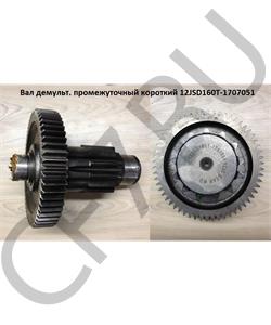 12JSD160T-1707050,12JSD16 SHAANXI Вал демульт. промежуточный короткий Z=58/13 12JSD160T-1707050 Шестерня 12JSD160T-1707056 в городе Екатеринбург