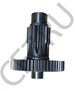 12JS160Т-1707050 SHACMAN Вал промежуточный делителя (короткий) КПП FULLER 12JS160T /51/56 в городе Екатеринбург