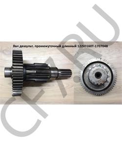 12JSD160T-1707047,12JSD16 SHAANXI Вал демульт. промежуточный длинный Z=58/13 12JSD160T-1707047 Шестерня 12JSD160T-1707056 в городе Екатеринбург