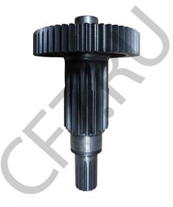 16JS200T-1707047 SHAANXI Вал демульт. промежуточный длинный Z=51/14 (Шестерня 16JS200T-1707056) в городе Екатеринбург