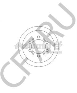 BDR318 KRUPP Тормозной барабан в городе Екатеринбург