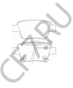 104702 Baltex Пластиковый колпачок для фаркопа черный (с логотипом "DATSUN") в городе Екатеринбург