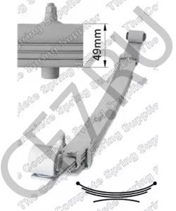 551004H700 HYUNDAI Многолистовая рессора в городе Екатеринбург