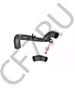 1371842080 Alfa/Fiat/Lancia Патрубок интеркуллера правый Boxer 3 Euro5 в городе Екатеринбург