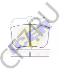 2950562M91 HANOMAG Комплект тормозных колодок, дисковый тормоз в городе Екатеринбург