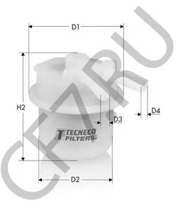 FF031 Триал Фильтр топливный FF-031, пр-во FORTECH/40 в городе Екатеринбург