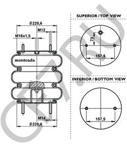 58053200 CARDI Кожух пневматической рессоры в городе Екатеринбург
