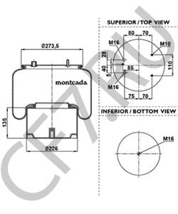 C302 MEGA Кожух пневматической рессоры в городе Екатеринбург