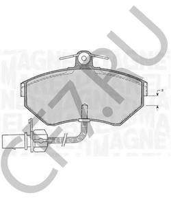 573006S KARRY Комплект тормозных колодок, дисковый тормоз в городе Екатеринбург