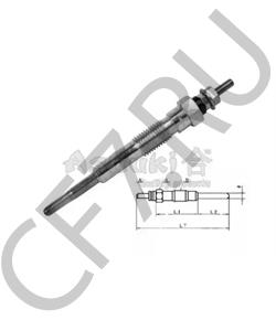PT-107 VSP свеча накаливания!\ Toyota Carina2 1.8 2C/Corolla 1.8 1C/Camry 2.0 <92 в городе Екатеринбург