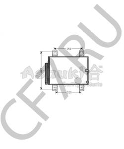 55381438 MAN Конденсатор, кондиционер в городе Екатеринбург