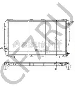 8MK 376 772-601 WARTBURG Радиатор, охлаждение двигателя в городе Екатеринбург