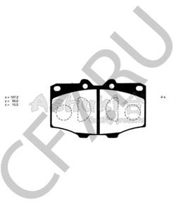 13.0460-5935.2 Ate Комплект тормозных колодок, дисковый тормоз в городе Екатеринбург