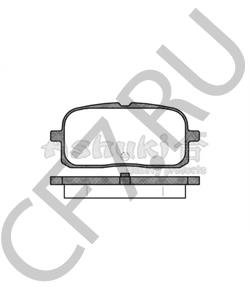 LP1550 HOBBYCAR Комплект тормозных колодок, дисковый тормоз в городе Екатеринбург