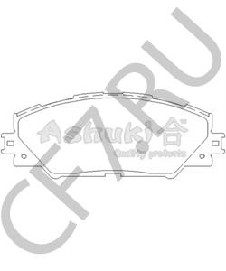 0446542180 SCION Комплект тормозных колодок, дисковый тормоз в городе Екатеринбург