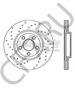 104830039 ERF Тормозной диск в городе Екатеринбург