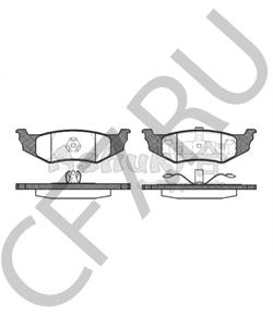 101520069 ERF Комплект тормозных колодок, дисковый тормоз в городе Екатеринбург