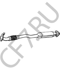 BM50011 BOLINDER MUNKTELL Средний глушитель выхлопных газов в городе Екатеринбург