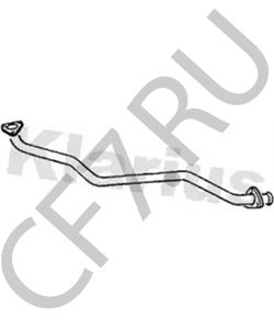 14610 SOYLU гофра глушителя !(цинк) E-line (упрощ. версия) D=115 L=384 с фланцами \MAN TGS/TGX в городе Екатеринбург