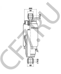 4428784 KHD Гаситель, крепление кабины в городе Екатеринбург
