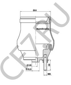5010313619A Renault Баллон пневматической рессоры, крепление кабины в городе Екатеринбург