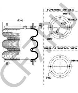 A06030606 LOHR Кожух пневматической рессоры в городе Екатеринбург