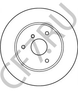 A35026 SUZUKI (CHANGHE) Тормозной диск в городе Екатеринбург