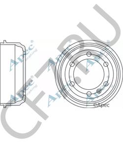 801594 LTI Тормозной барабан в городе Екатеринбург