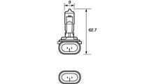 FENOX (1864727009) АВТОМОБИЛЬНАЯ ГАЛОГЕННАЯ ЛАМПА Универсальная H27W/2 12V 27W PGJ13 BH2000 Fenox