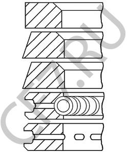 12033 Sem Lastik SEM_р/к торм. вала на ось! (рмп)4шар.опоры+4пыльн+2пруж+шайбы,упл,болты,гайки\SAF в городе Екатеринбург