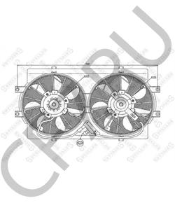 4596212 EAGLE Вентилятор, охлаждение двигателя в городе Екатеринбург
