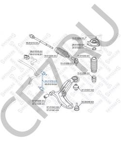 QP509-07046 INTERNATIONAL Тяга / стойка, стабилизатор в городе Екатеринбург