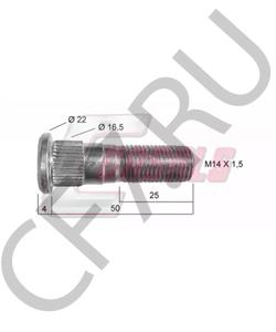 061050486 EBRO Болт крепления колеса в городе Екатеринбург