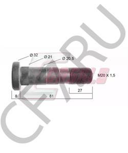 SS0100276 EBRO Болт крепления колеса в городе Екатеринбург