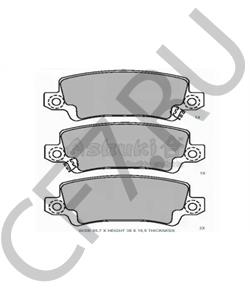 8DB355010841 HELLA Колодки тормозные дисковые в городе Екатеринбург