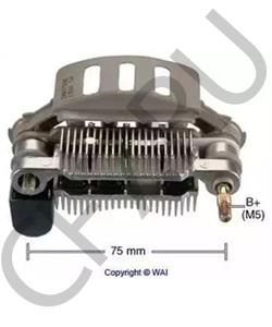 B61R18W60 MAZDA Выпрямитель, генератор в городе Екатеринбург