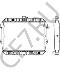 21400-P7102 DATSUN Радиатор, охлаждение двигателя в городе Екатеринбург