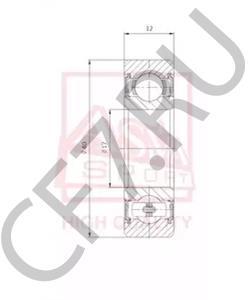 80621-7040 SUBARU Подшипник в городе Екатеринбург