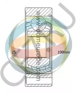 21412215078 MOSKVICH Шарнирный комплект, приводной вал в городе Екатеринбург
