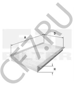 TAM T16N619 FCS FORD OTOSAN Фильтр, воздух во внутренном пространстве в городе Екатеринбург