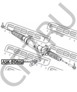 0K72A32860 SAT Кардан рулевой нижний KIA BONGO 3 06 PREGIO BESTA FP 0005 в городе Екатеринбург