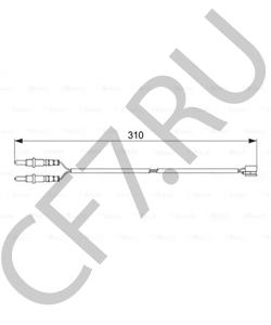 4433.03 DS Сигнализатор, износ тормозных колодок в городе Екатеринбург