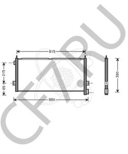 21083609 AEBI Конденсатор, кондиционер в городе Екатеринбург
