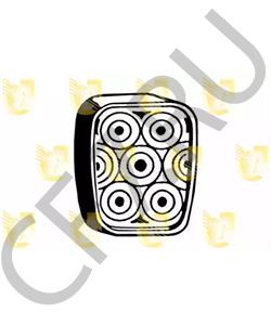 161143110700 ALFA ROMEO Педальные накладка, педаль тормоз в городе Екатеринбург